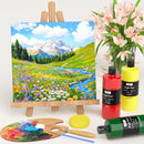 Nicpro Pink Large Acrylic Paint (16.9 oz, 500 ml), Rich Pigments, Non Toxic | 16.9 Fl Oz (Pack of 1) — 5