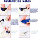 Plastic Shoe Stretcher for Women & Men Wide Feet, Adjustable Shoe Expander | blue — 5