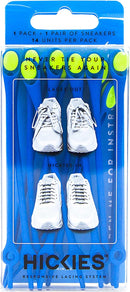 HICKIES Tie-Free Laces | Electric Blue Yellow — 1