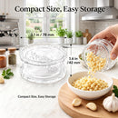 2pcManual Garlic Twister,Manual Garlic Crusher and Mincer, Transparent Twisting Garlic Chopper Tool,… — 2