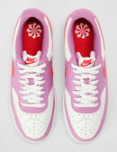 Nike Women's Court Vision Low Next Nature Shoes - Light Magenta/Light Crimson/Summit White — 5