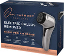 Electric Foot Callus Remover with Vacuum - Own Harmony Professional Pedicure Tools Kit for Powerful Pedi Feet Care Vac, Electronic Foot File CR2100, Best for Hard, Dry, Cracked, Dead Skin (3 Rollers) — 1