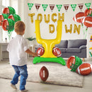 Football Party Supplies Kit - Goal Post Balloon Set for Football Birthday,Tailgate Celebrations & Decorations | 1 pack — 6