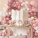 Amandir 173Pcs Dusty Rose Pink Nude Balloon Garland Arch Kit | Dusty Pink — 7