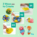 JOYIN Rock Painting Kit for Kids, Arts and Crafts for Girls & Boys Ages 6-12, DIY Supplies for Painting Rocks, Easter Craft Kits Art Set, Kids Birthday Christmas Presents, Family Indoor Activity | Original — 7