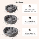 Asvin Small Dog Bed for Small Dogs, Cat Beds for Indoor Cats, Pet Bed for Puppy and Kitty, Extra Soft & Machine Washable with Anti-Slip & Water-Resistant Oxford Bottom, Grey, 20 inches — 6