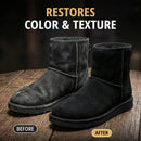 Eagle Nubuck & Suede Dye Black with Applicator & 3-Way Suede Brush - Suede Color Restorer for Shoes, Boots, Jackets, Purses & More — 2