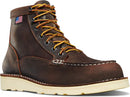 Danner 6" Bull Run Steel Toe Work Boots for Women - Brown — 1