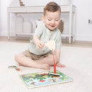 Melissa & Doug Magnetic Wooden Bug-Catching Puzzle Game (10 pcs) — 3