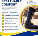 Brace Direct Tall CAM Walking Boot, Orthopedic Foot & Ankle Injury Support — 4