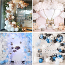 RUBFAC 87pcs White Balloons Different Sizes 18 12 10 5 Inches for Garland Arch, Premium Party Latex Balloons for Birthday Party Wedding Anniversary Baby Shower Party Decoration — 6
