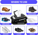 Shoe wipes Pack of 2 Total 60 Pcs Sneakers Cleaning Quick Wipes Removing Dirt and Stains with Disposable Shoe Wipe — 5