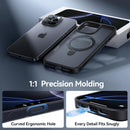 CASEKOO Ultra-Magnetic Stand for iPhone 16 Pro Max Case, Shockproof, Black — 7