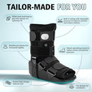Medibot Advanced Walking Boot for Ankle Injuries & Fractures Adjustable Air Splint with Pump, Medium Black, Fits Shoe Size 6-10'', Men and Women — 2