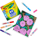 Crayola Ultra Clean Washable Markers (40ct), Teacher School Supplies for Kids, Broad Line Colored Markers, Art Marker Set, Ages 3+ | 1 Count (Pack of 1) — 4