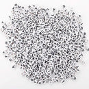 Augshy 700PCS White Letter Beads Alphabet Beads for Making DIY (6mm) — 3