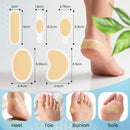 Premium 30 PCS Hydrocolloid Gel Blister Bandages for Feet – Waterproof Protection Comfort Care Pads Heel Toe Foot Cushions Hiking Running Essentials Runners Hikers Gifts Travel Size — 6