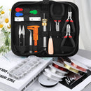 Thrilez Wire Wrapping for Jewelry Making, Repair and Beading Supplies Kit with Craft Ring Wire, Tools, Pliers and… — 8