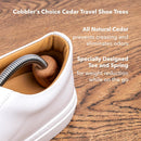 Cobbler's Choice Cedar Travel Shoe Trees - Lightweight Wooden Shoe Trees — 8