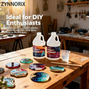 Resin Epoxy 1 Gallon,3×UV Resistant,Self Levefing, Best for DIY, Art, River Table, Wood, Flower, Molds… — 7