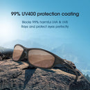 Duduma Polarized Sports Sunglasses for Men Women Running Cycling Fishing Golf Driving Shades Sun Glasses Tr90 | One Size | Black Matte Frame With Brown Lens — 2
