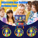 Happy Birthday Cards, Musical LED Lights Birthday Card | Blue — 3