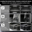 Black Leather Recoloring Balm, Color Restorer, Scratch Remover, Leather dye & Paint for Furniture, Couches,Car Seats — 4