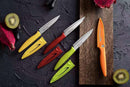 VITUER Paring knife, 4PCS Paring knives (4 Knives and 4 Knife cover), 4 Inch Peeling Fruit and Vegetable Knife,… — 6