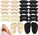 14 Pairs Premium Heel Grips for Men and Women, Heel Pads for Shoes that are Too Big, Self-Adhesive, Inserts for Loose, Heel Filler Cushions Improved Shoe Fit and Comfort. — 1