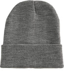NPJY Unisex Beanie for Men and Women Knit Hat Winter Beanies - Grey — 1