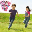 3 Pairs Shoe Insoles for Kids, Memory Sponge Shoe Inserts Trim to Fit Inserts, Replacement Multi-Colored Cushioning Insoles for Children and Toddler Spring Summer - Pink — 6