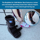BodyMed Air CAM Walking Fracture Boot, Medium, 12.3" Tall - Adjustable and Shock-Absorbing Support for Foot and Ankle Recovery - Fits Left & Right Foot — 8