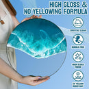 JDiction Fast Cure Epoxy Resin, 1Gallon 4 Hours Demold Epoxy Resin Kit - Crystal Clear, Bubble-Free, Not-Yellowing,… — 8
