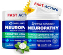 Owell Naturals Neuropathy Cream Extra Strength – Fast Absorbing Cooling for Leg, Feet & Hands – Advanced Soothing Formula with Aloe Vera, Arnica, MSM & Vitamin B6 – Made in USA, 2 fl oz (2 Pack) — 1