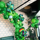 Green Balloon Garland Arch Kit, Kelfara Latex Balloons 109pcs Different Sizes 18/10/12/5 Inch, Party Balloons for Wedding Graduation Anniversary Green Jungle Forest Themed Birthday Party Decorations — 4