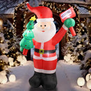 6 FT Christmas Inflatable Santa Claus Outdoor Decorations with Built-In LEDs, Blow-Up Santa for Yard Decorations, Inflatable Xmas Decorations for Christmas Indoor, Outdoor, Garden, Lawn, Winter Decor. — 1
