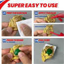 Super Glue with Brush & Nozzle Applicator Clear Instant CA Glue All Purpose — 7