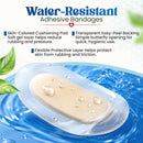 Premium 30 PCS Hydrocolloid Gel Blister Bandages for Feet – Waterproof Protection Comfort Care Pads Heel Toe Foot Cushions Hiking Running Essentials Runners Hikers Gifts Travel Size — 4