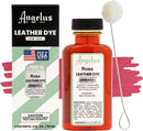 Angelus Leather Dye - Flexible Leather Dye for Shoes, Boots, Bags, Crafts, Furniture, & More 3oz, Dauber Included (Rose) — 1