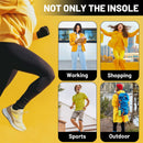 Plantar Fasciitis Relief Arch Support Insert Flat Feet Orthotics para - Yellow - MEN (13-13 1/2)|WOMEN (15-15 1/2)--310MM — 5