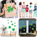 8 Pack St. Patrick’s Day Shamrock Stencil for Painting, Large Reusable Three Leaf Clover Templates for Wood, Saint Paddy's Day Irish Festival Decor for DIY Front Door Flag & Crafts | Trefoil — 4