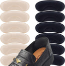 6 Pairs Heel Cushion Pads for Too Big Shoes - Protectors to Prevent Heel Pain, Blisters and Rubbing, Anti Slip Fillers Make Shoes Fit Tighter — 1