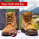 The Felt Store Wool Felt Insoles for Men and Women – 13mm Thick Long-Lasting Shoe Inserts with Cushioning for Winter Boots, Snow Boots, Work Shoes, and Cold Weather Activities — 5