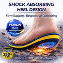 SOLEMAX Charcoal Orthotic Insoles for Men Women – Plantar Fasciitis Arch Support, Heavy Duty 250+ lbs, Odor & Sweat Control Shoe Inserts, Activated Charcoal Technology, Shock Absorbing Cushioning — 4