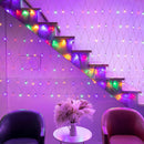 AWQ 360 LED 13.1ftx6.6ft String Lights Net Mesh Lights Christmas Multicolor — 2