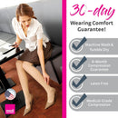 Mediven Comfort Women’s Open Toe 20–30 mmHg Compression Pantyhose | III | Natural — 4