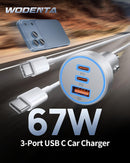 for iPhone 18/17/16/15 Pro Max/Duo Car Charger, 67W Fast USB C Car Charger photo 2