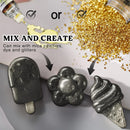 LET'S RESIN UV Resin, White & Black Colored UV Resin 300g Kit — 6