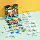 JOYIN Rock Painting Kit for Kids, Arts and Crafts for Girls & Boys Ages 6-12, DIY Supplies for Painting Rocks, Easter Craft Kits Art Set, Kids Birthday Christmas Presents, Family Indoor Activity | Original — 4