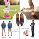 SIIHEA Adjustable Heel Lifts for Shoes, 1/4'' Height Increase Insoles for Achilles Tendonitis, Heel Pain, Leg Length Discrepancy, Plantar Fasciitis, Shoe Lifts (Large (1 Pair), Brown) — 5